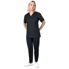 Uniform medyczny CLINIC czarny roz. 3XL